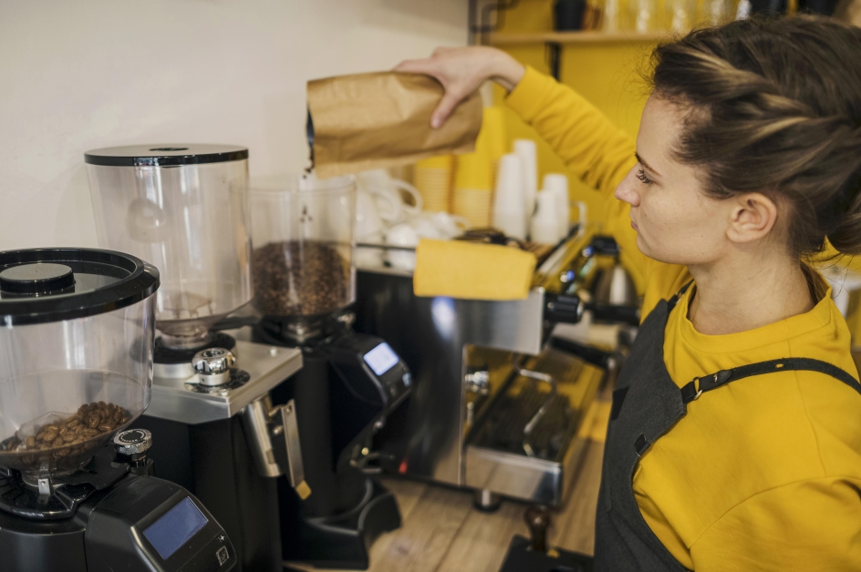 local non-chain coffee shop